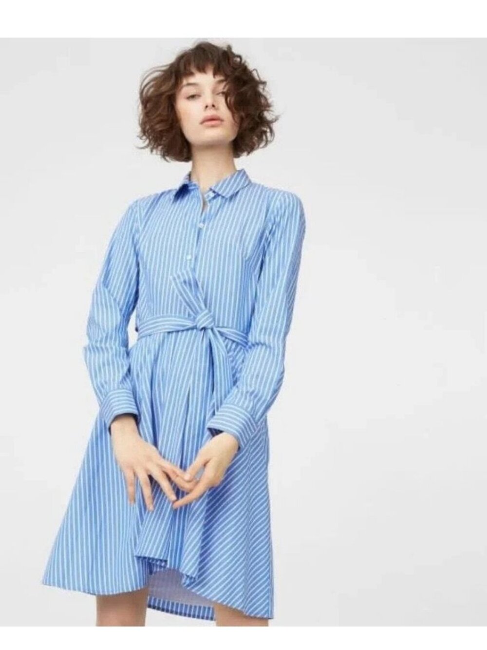 Club Monaco Shapira Striped Shirt Dress